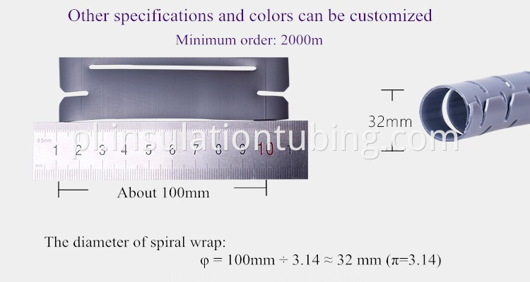 Specification of product